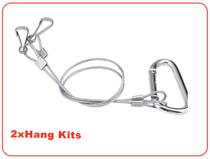 2 x hanging kits