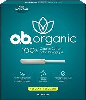 Organic Cotton Tampons