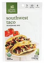 Organic Southwest Taco Seasoning