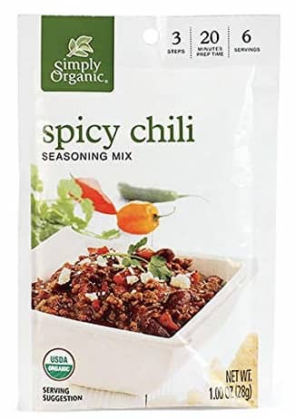 Organic Spicy Chili Sauce Mix