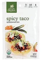 Organic Spicy Taco Seasoning