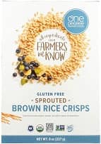 Organic Sprouted Rice Crisps
